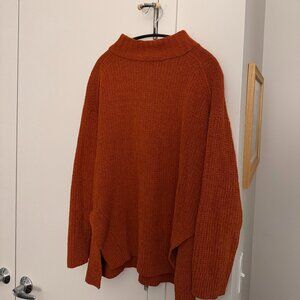 A New Day Rust Oversized Knit Sweater |  M